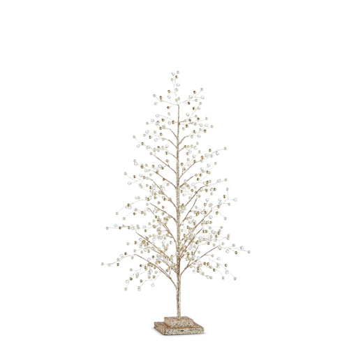 23" Crystal Champagne Tree