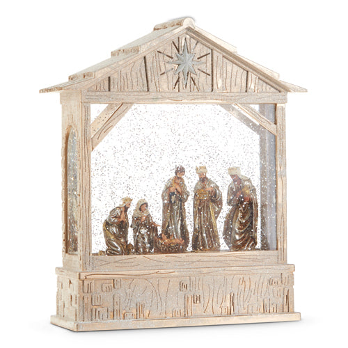 Nativity Musical Lighted Snow Globe