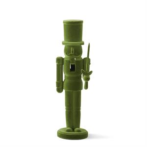 Wooden Green Velvet Nutcrackers