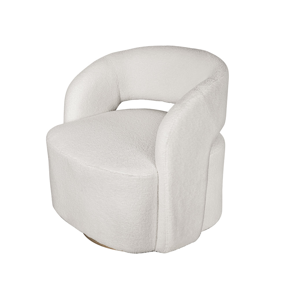 Swivel Barrel Chair