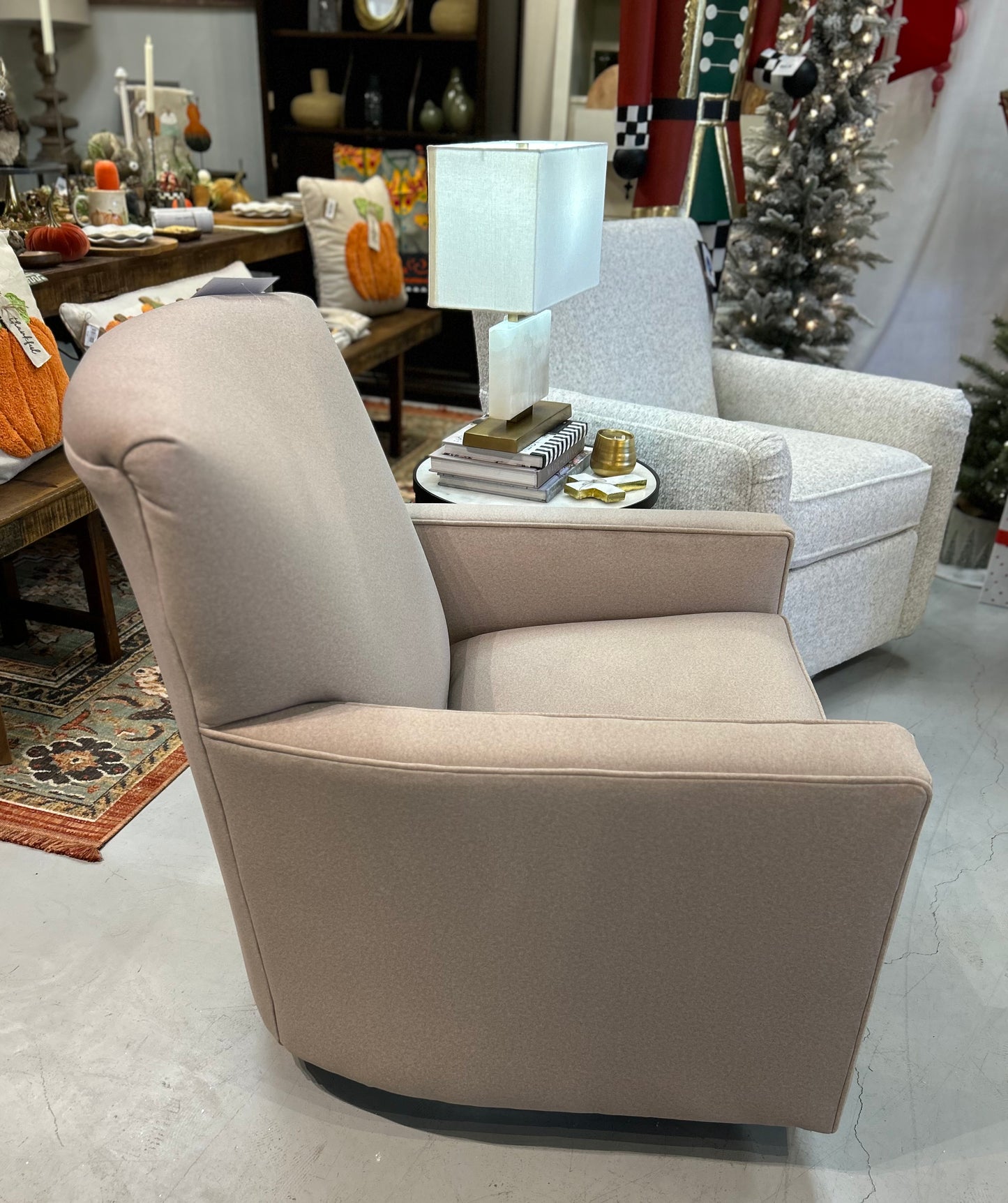 Tan Swivel Glider