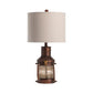 Crestview Copper Lantern Table Lamp