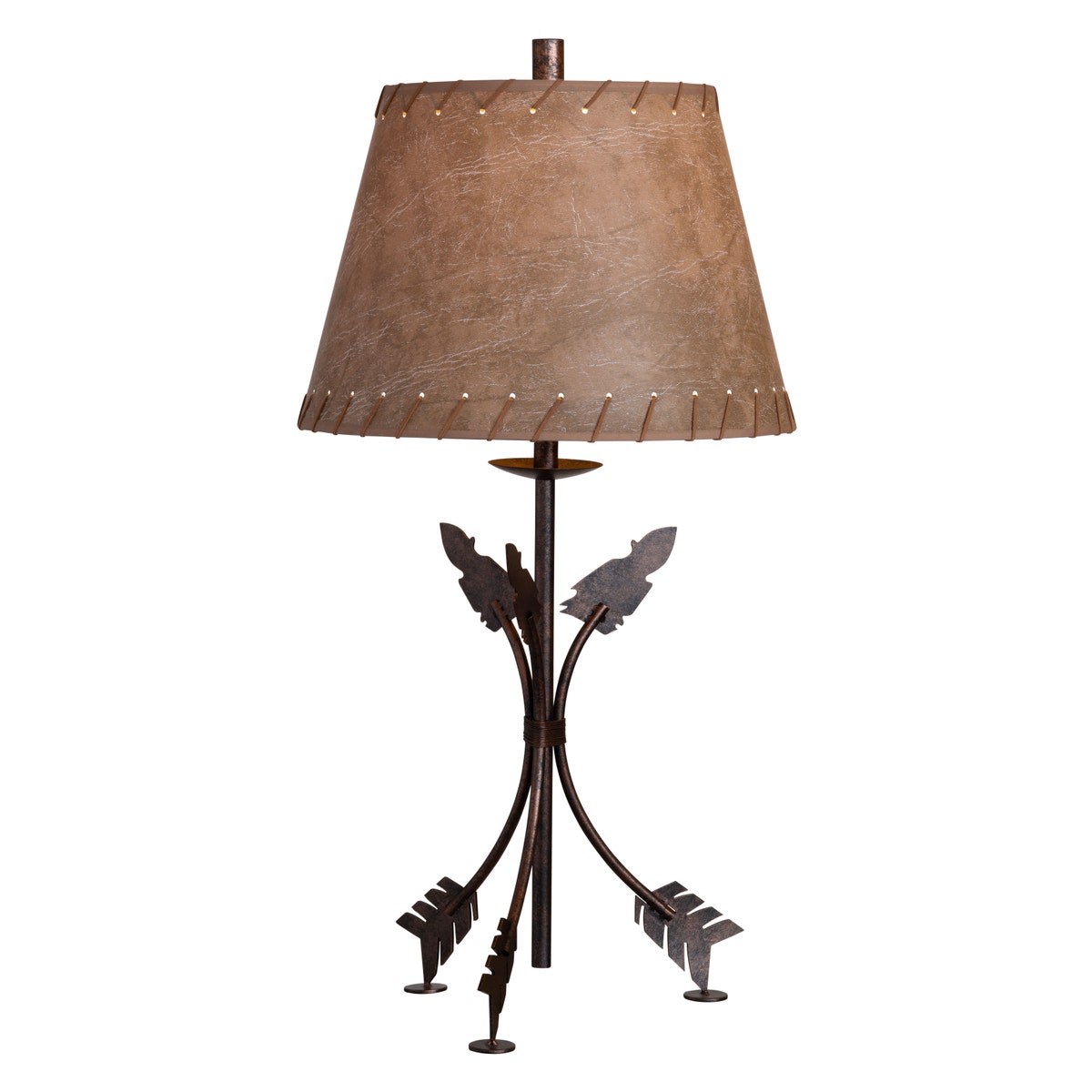 Crestview Bent Arrow Table Lamp