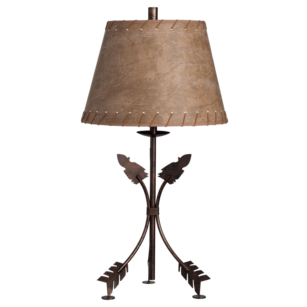 Crestview Bent Arrow Table Lamp