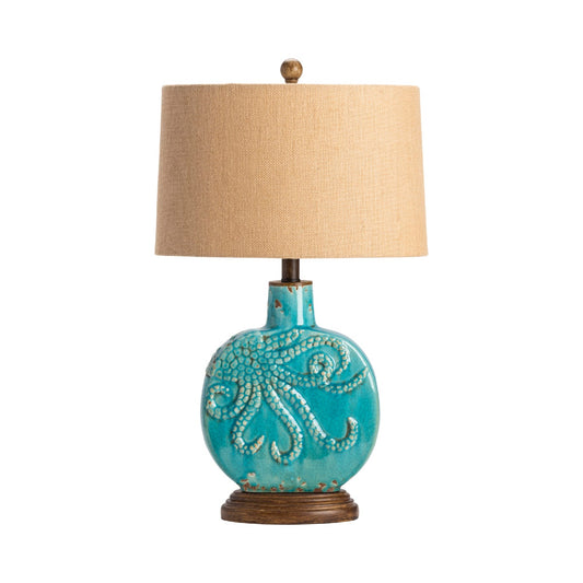 Crestview Deep Ocean Table Lamp