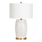 Crestview Jameson Multihole Table Lamp with Nightlight