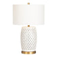 Crestview Jameson Multihole Table Lamp with Nightlight