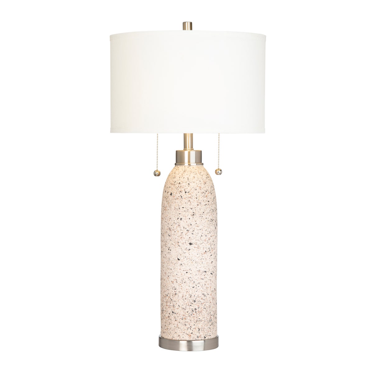 Crestview Tristan Twin Pull Chain Table Lamp