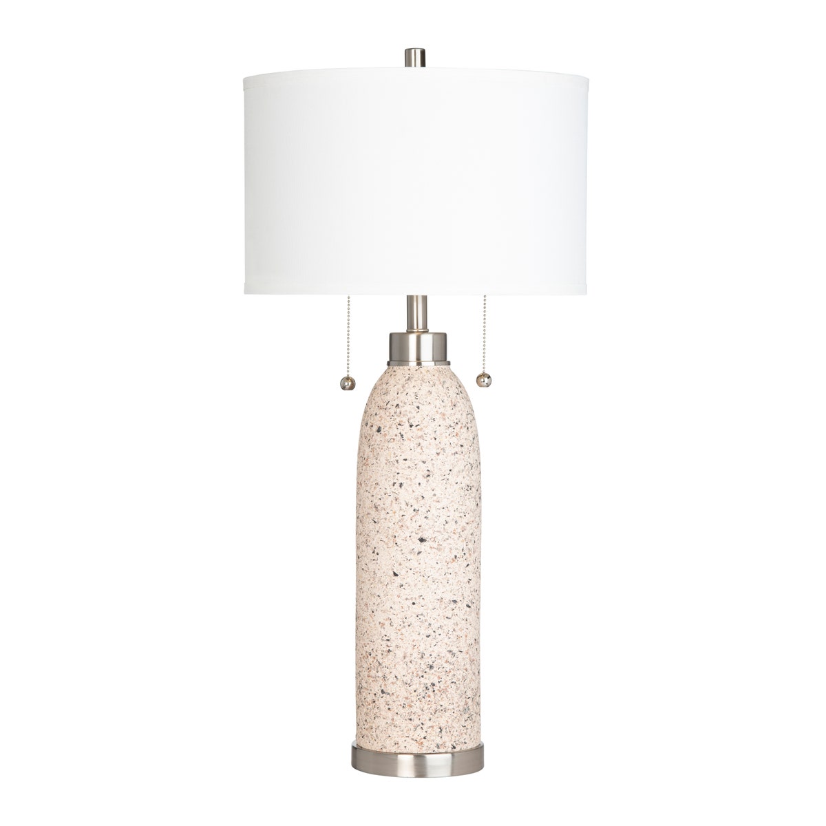 Crestview Tristan Twin Pull Chain Table Lamp