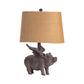 Crestview Hogs Fly Table Lamp