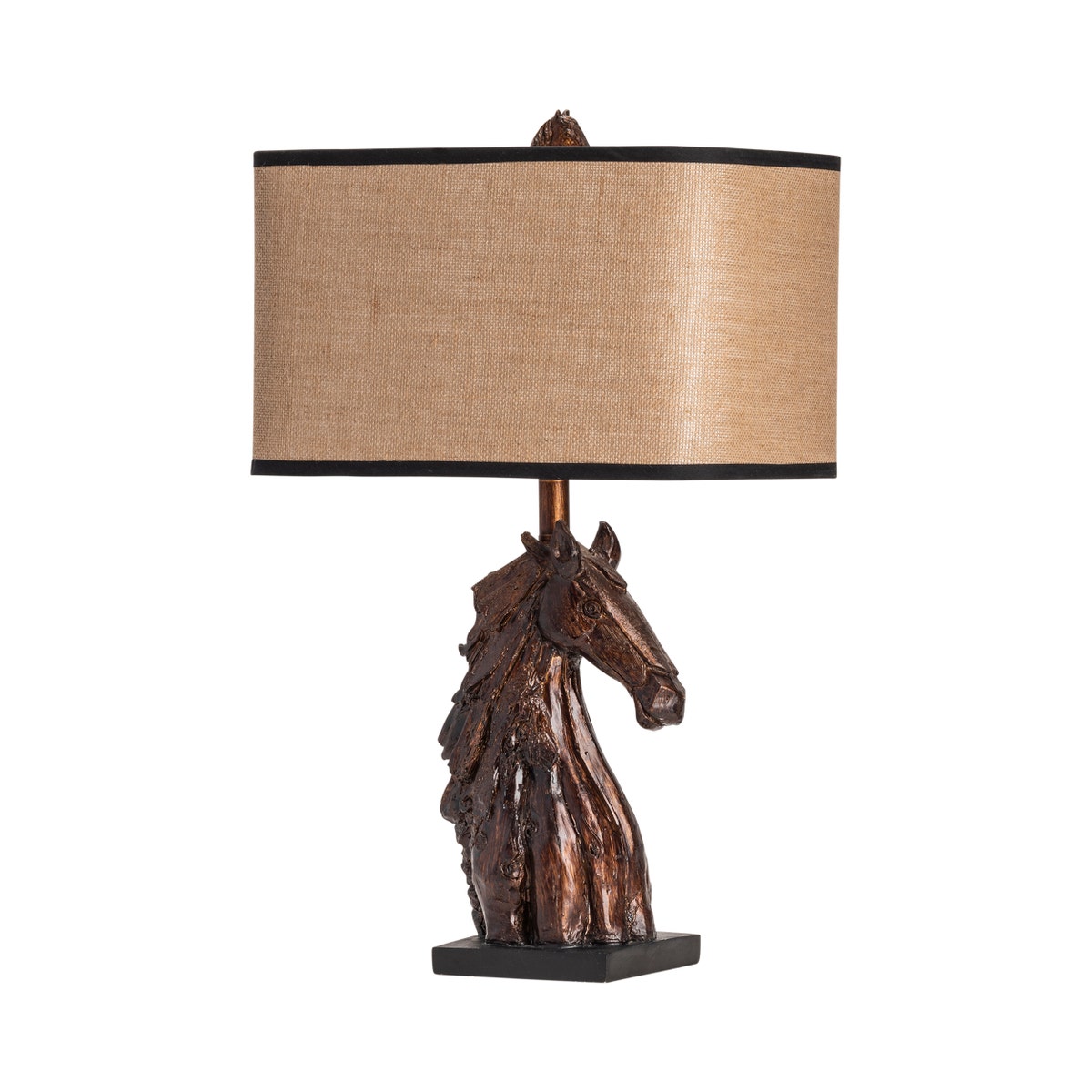 Crestview Horse Bust Table Lamp