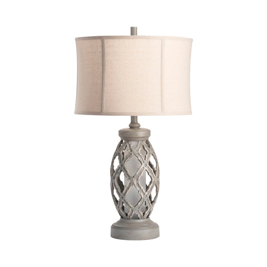 Crestview Gaborone Table Lamp with Night Light