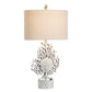 Crestview Seascape Coral Table Lamp