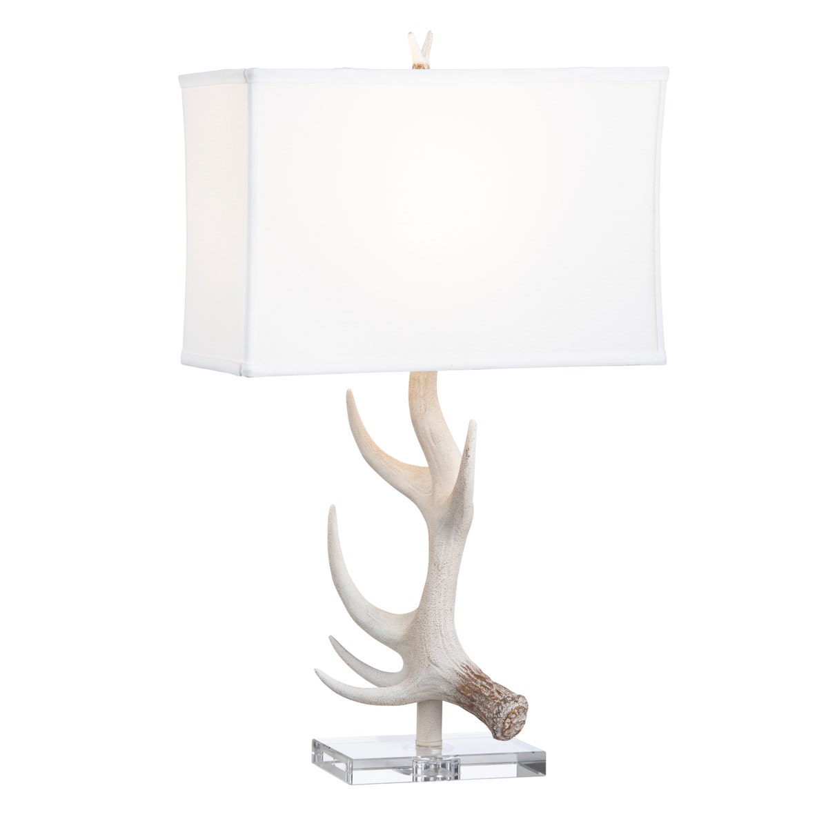 Crestview Hart Stag Horn Table Lamp