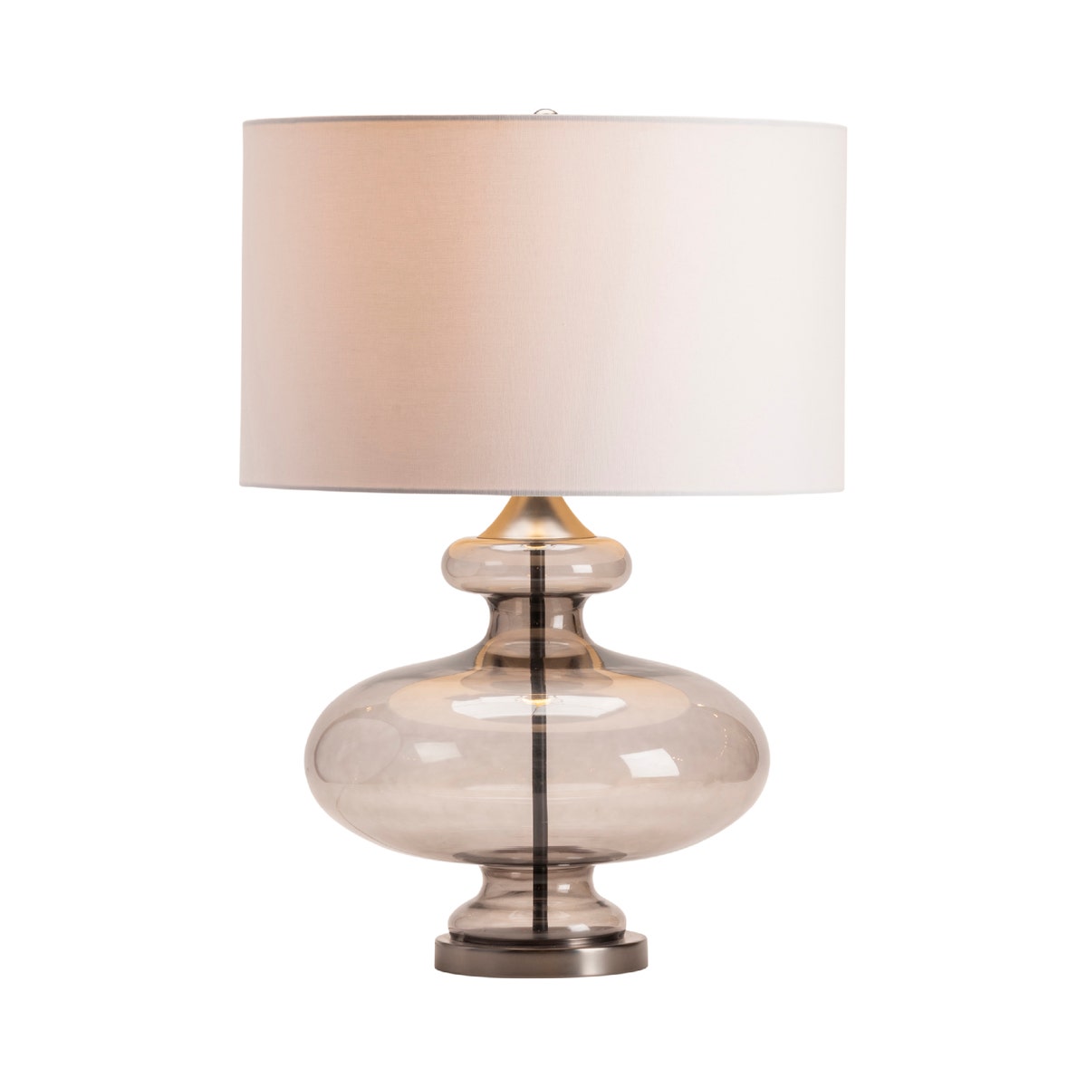 Crestview Whitaker Large Scale Shapely Glazed Table Lamp