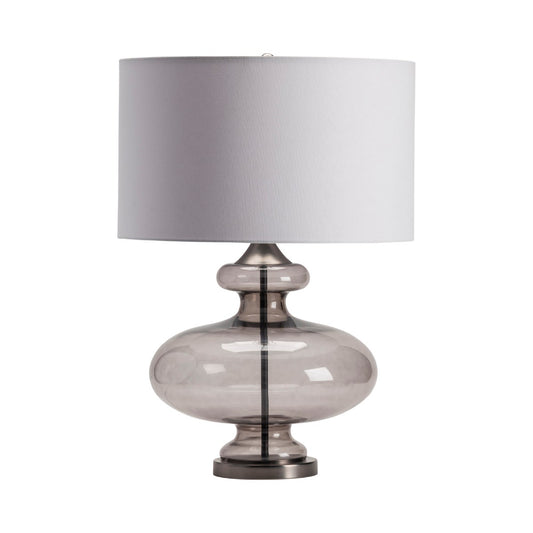 Crestview Whitaker Large Scale Shapely Glazed Table Lamp