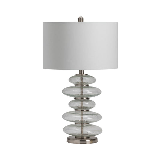 Crestview Keller Stacked bubble Glass Orbs Table Lamp