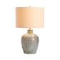 Crestview Blaze Earthenware Table Lamp