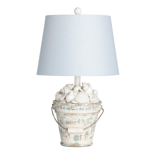 Crestview Bucket O Shells Table Lamp