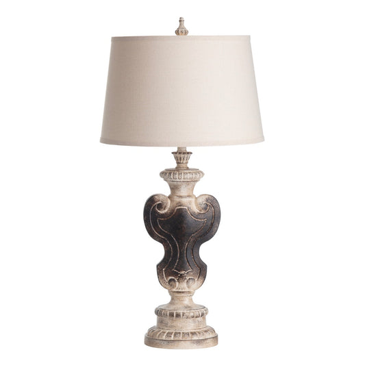 Crestview Shield Cast Table Lamp