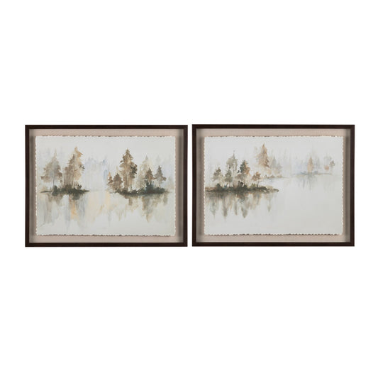 Crestview Sepia Silhouette Wall Art