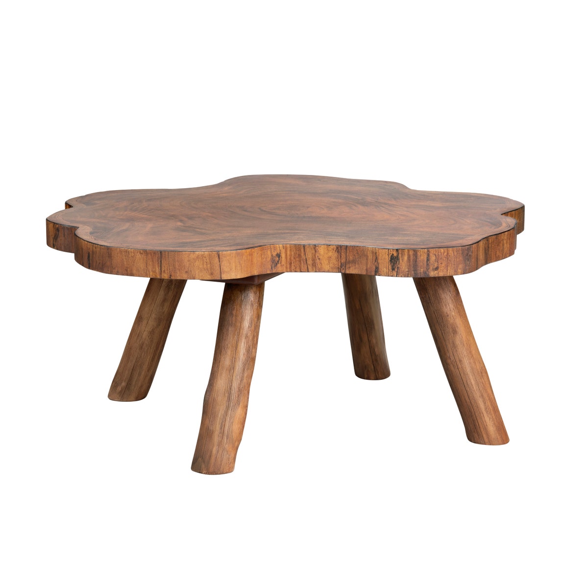 Crestview Collection Woodland Cocktail Table CVFDR1001