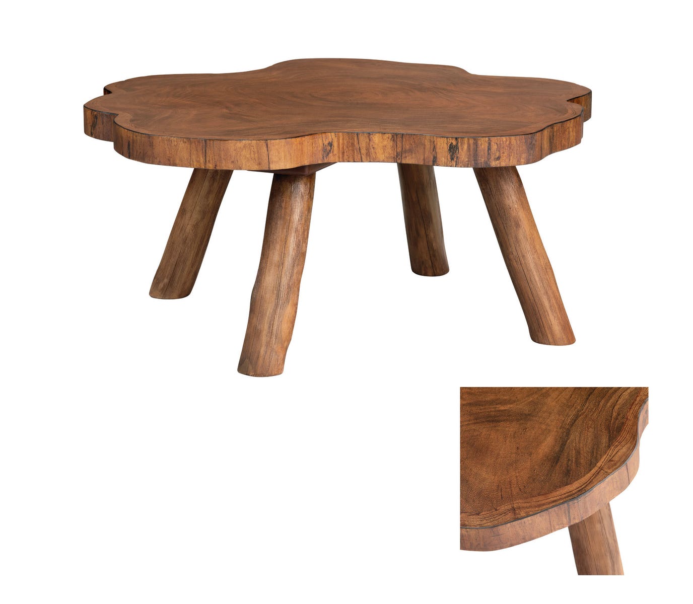 Crestview Woodland Cocktail Table