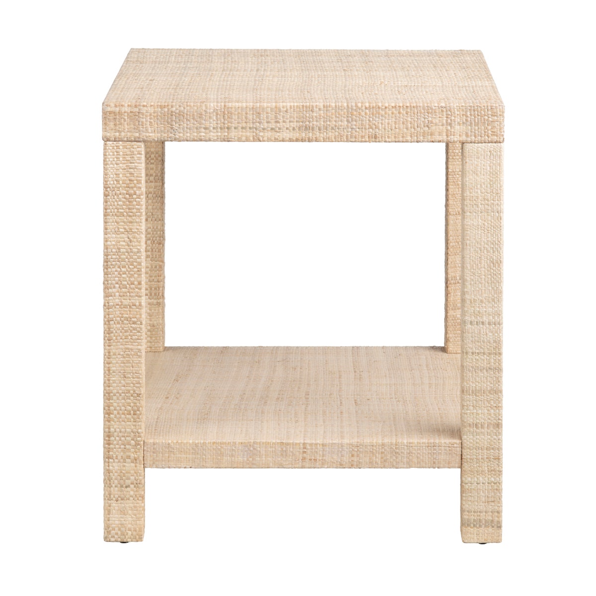 Crestview Collection Providence Rafia End Table CVFDR1008