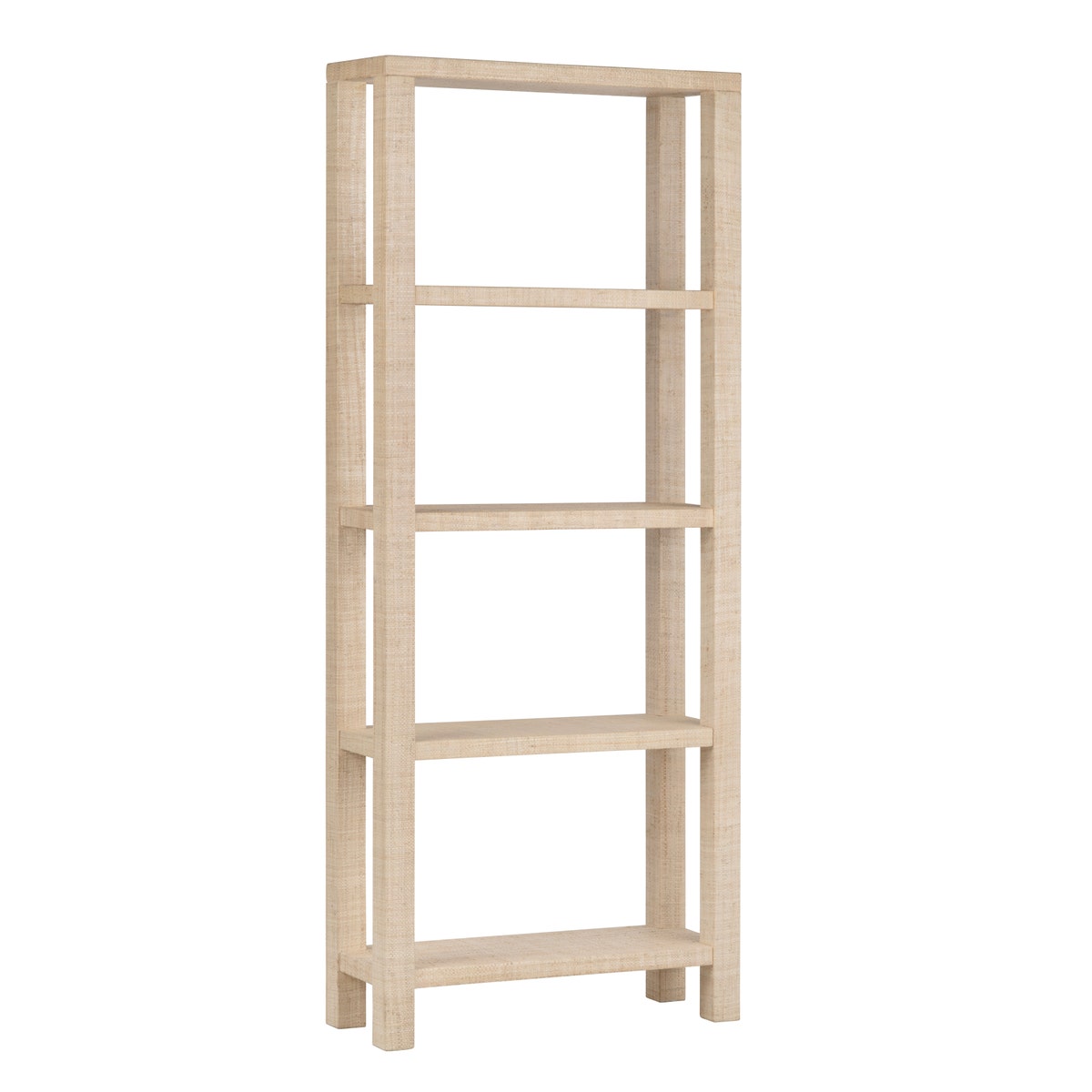 Crestview Collection Providence 4 Shelf Rafia Etagere CVFDR1009