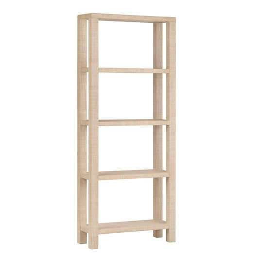 Crestview Collection Providence 4 Shelf Rafia Etagere CVFDR1009