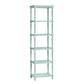 Crestview Collection Evermore 5 Shelf Turquoise Etagere CVFDR1029