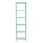 Crestview Collection Evermore 5 Shelf Turquoise Etagere CVFDR1029