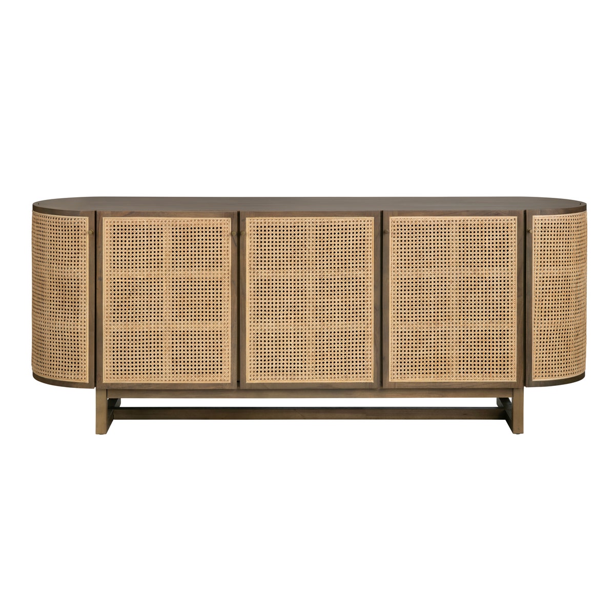 Crestview Collection Domingo Cane Sideboard CVFDR1033