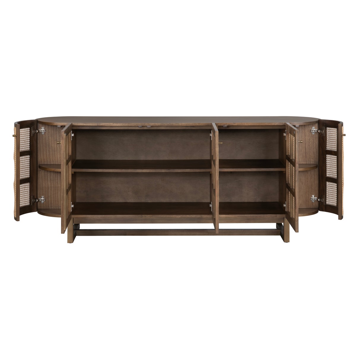 Crestview Collection Domingo Cane Sideboard CVFDR1033