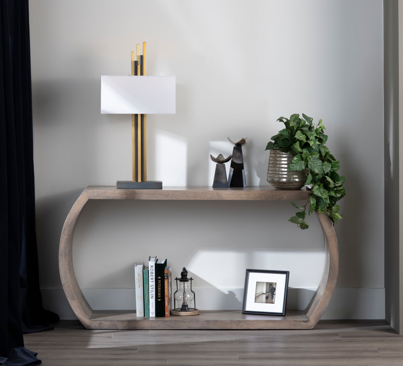 Crestview Collection Infinity Console Table CVFNR4275