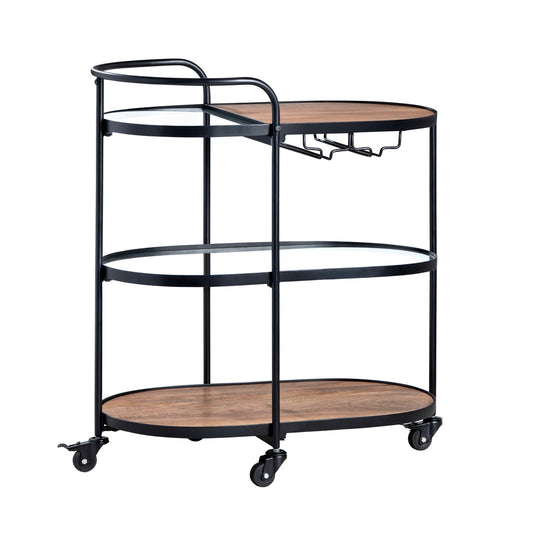 Crestview Collection Jaxon Bar Cart CVFNR4540