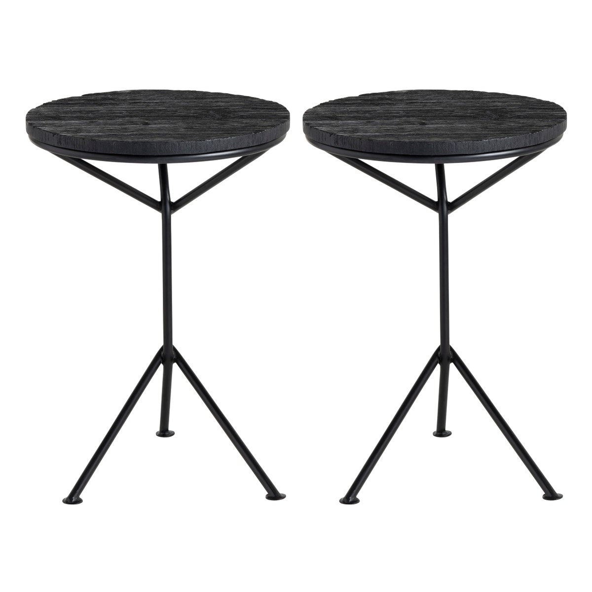 Crestview Collection Obsidian Accent Table CVFNR4565