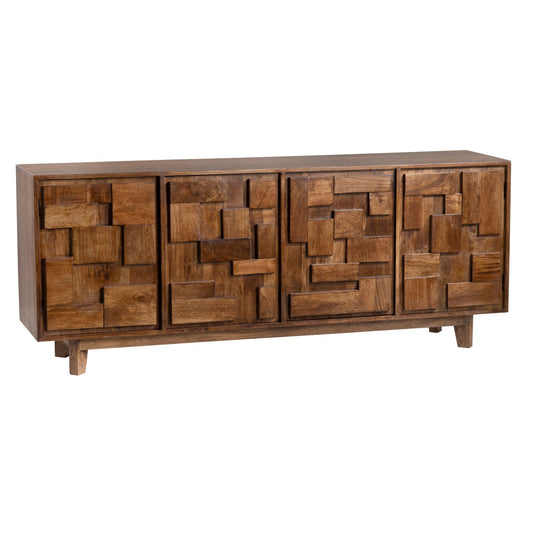 Crestview Collection Mondrian Four-Door Sideboard CVFNR4567