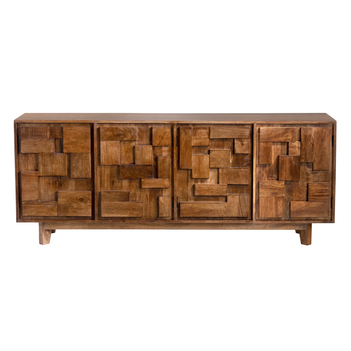 Crestview Collection Mondrian Four-Door Sideboard CVFNR4567