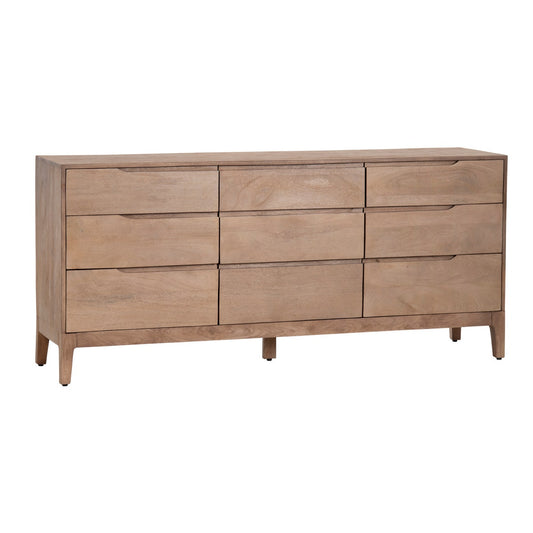 Crestview Collection Harper Nine-Drawer Chest CVFNR4580