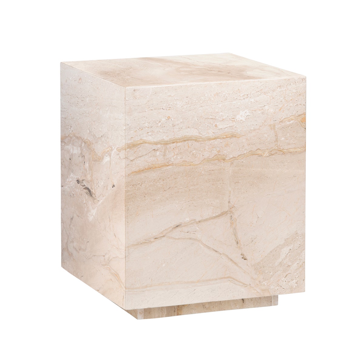 Crestview Collection Florence Dyna Marble End Table CVFNR4639