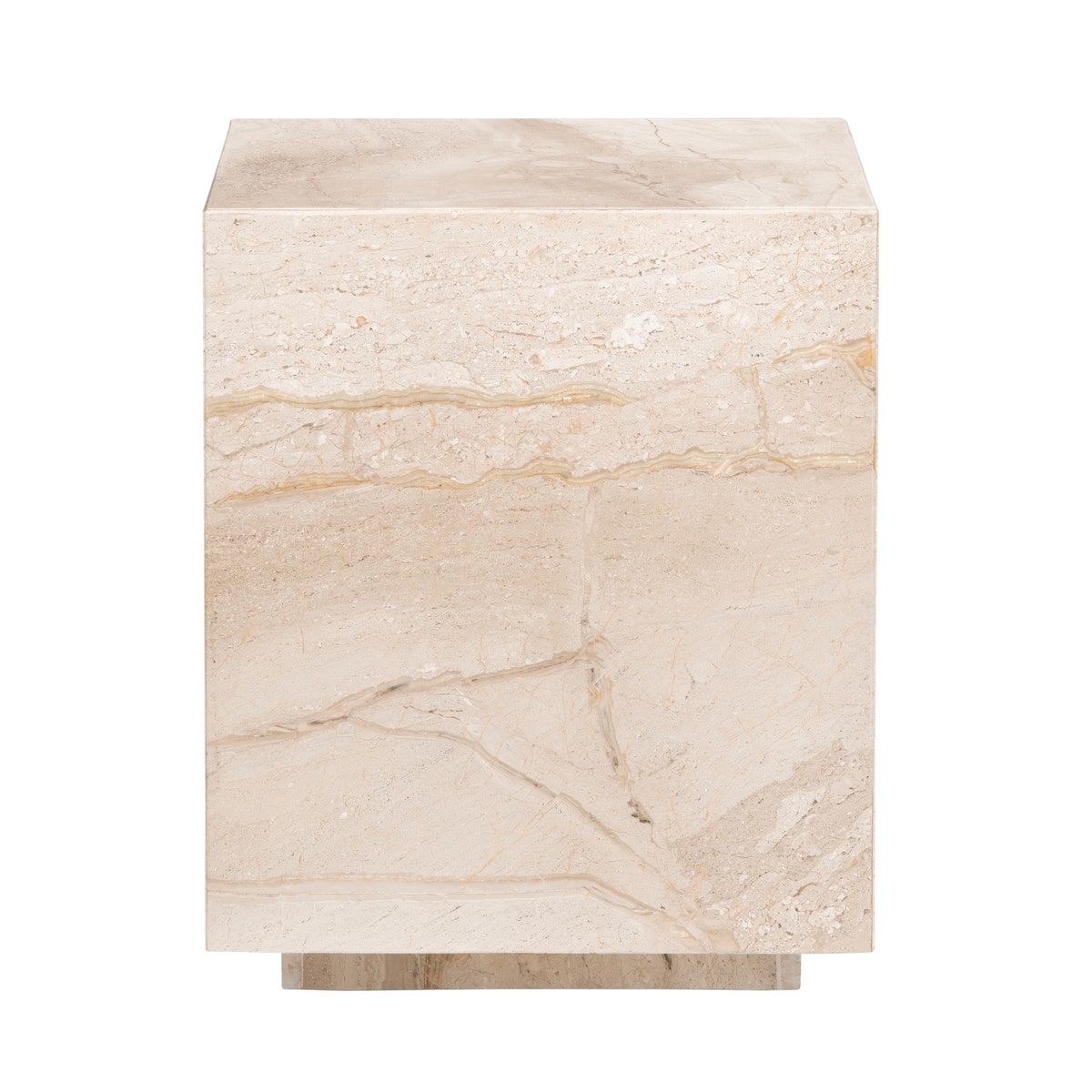 Crestview Collection Florence Dyna Marble End Table CVFNR4639