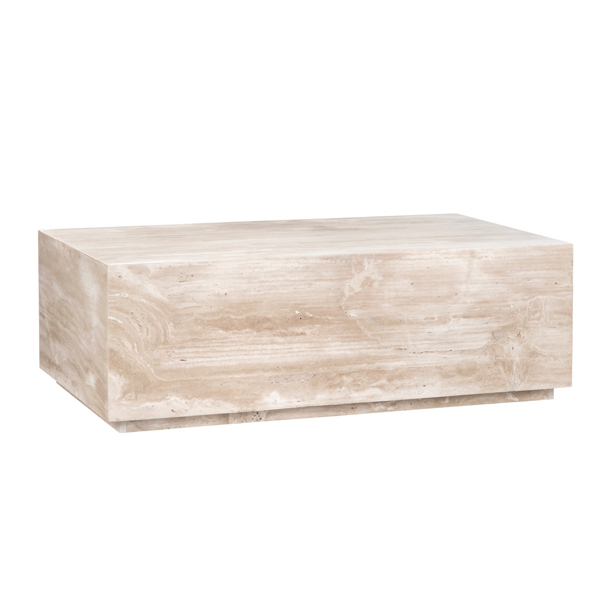 Crestview Collection Palermo Travertine Cocktail Table CVFNR4640