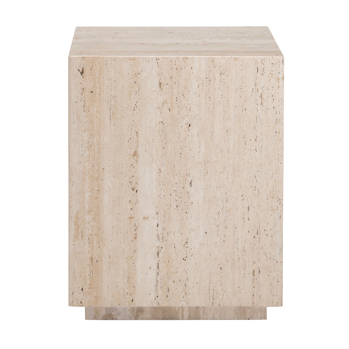 Crestview Collection Palermo Travertine End Table CVFNR4641