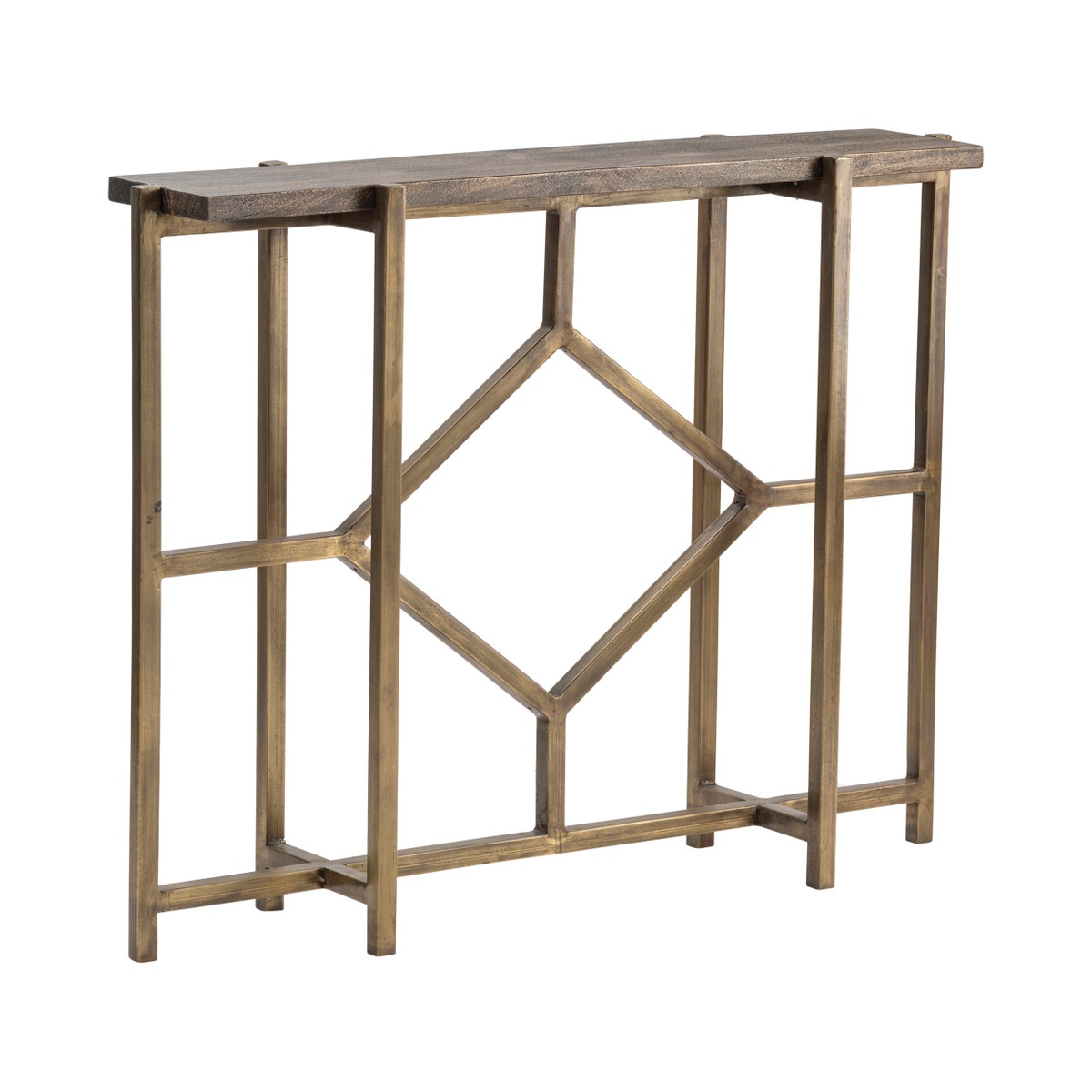 Crestview Collection Diamond Console Table CVFNR672