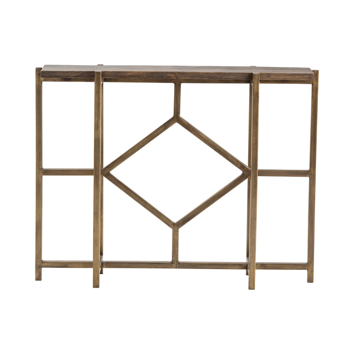 Crestview Collection Diamond Console Table CVFNR672