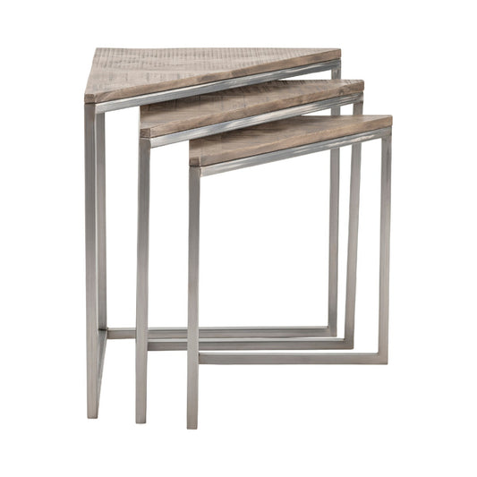 Crestview Collection Asterisk Nesting Table CVFNR677