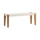 Crestview Collection Jute Bench CVFNR695