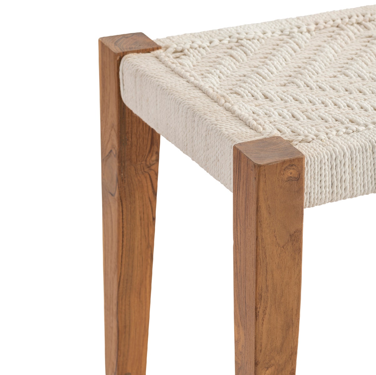 Crestview Collection Jute Bench CVFNR695