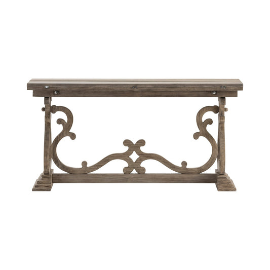 Crestview Collection Hawthorne Estate Flip Out Console Table CVFVR8004